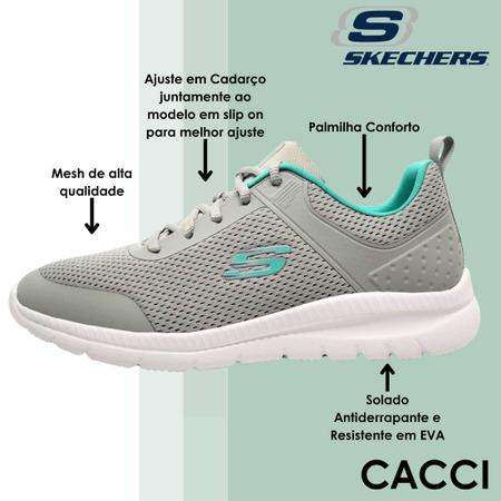 Tenis Feminio Conforto Running Skechers Bountiful Imagem de Tenis Feminio Conforto Running Skechers Bountiful