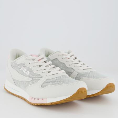 T nis Fila Euro Jogger Sport II Feminino Bege e Rosa T nis