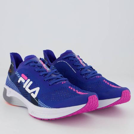 Tênis fila sweet feminino - cheap rosa e azul