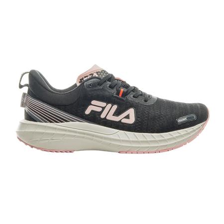 Tenis da fila best sale preto e rosa