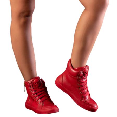 Tenis Fitness Feminino Cano Longo Para Treino Academia Exerc cio