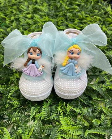 T nis Frozen . T nis Feminino Magazine Luiza