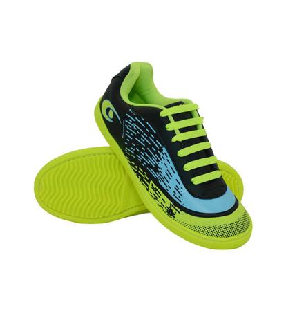 T nis Futsal Masculino Sola PVC Costura Forte Forrado Verde