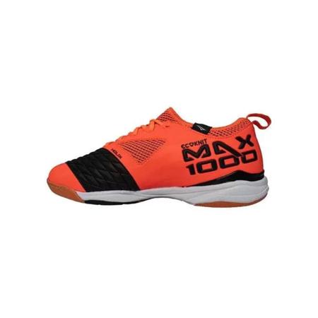 Tênis Penalty Futsal Max 1000 Ecoknit Masculino 124223-1160 - Branco/Preto  - Botoli Esportes: Tênis, Roupas e Acessórios Esportivos