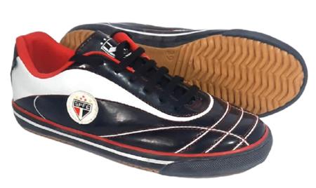 Tenis Futsal Tronic São Paulo Tricolor Imagem de Tenis Futsal Tronic São Paulo Tricolor