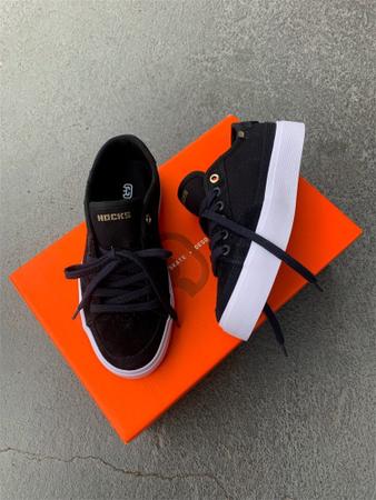 Tênis Hocks Classe Black/White/Gold - Mad Rats Imagem de Tênis Hocks Classe Black/White/Gold
