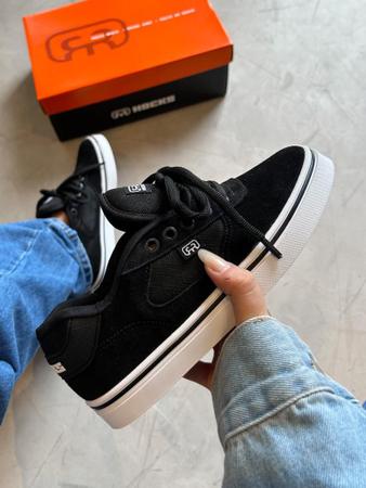 T nis Hocks Flat Lite Black White Outros Moda e Acess rios