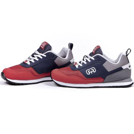 Tenis hocks hotsell cinza e azul