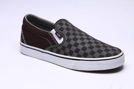 Tênis de Skate Slip On Quadriculado