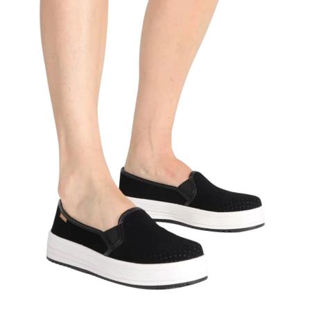 Imagem de Tenis Iate Slip On Feminino Moleca Plataforma Flatform 5782.100