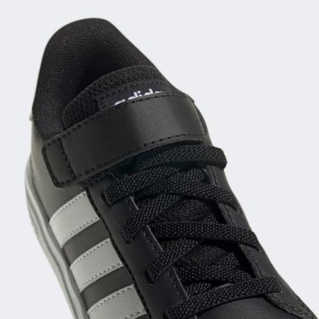 T nis Infantil Adidas Court 2.0 EL Cano Baixo T nis Esportivo