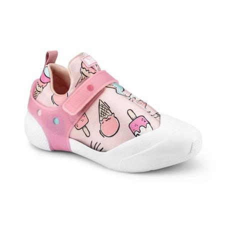 T nis Infantil BIBI 2Way 2 em 1 Feminino Estampa de Sorvete