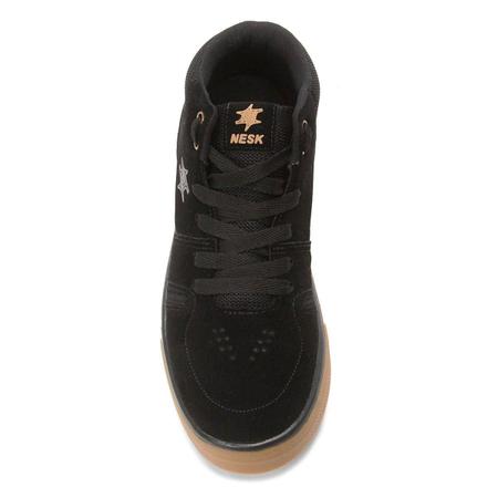 Compre Tênis Cano Alto Nesk Cinza Pink C5229 Online