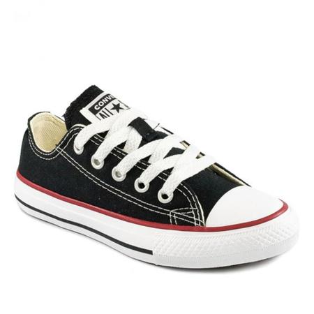 TENIS INFANTIL CHUCK TAYLOR ALL STAR PRETO/VERMELHO/PRETO