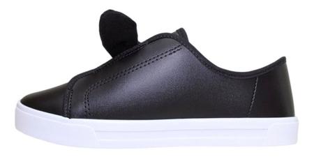 Tênis Infantil Feminino Molekinha De Laço 2524.318 Preto Napa 28 Imagem de Tênis Infantil Feminino Molekinha De Laço 2524.318 Preto Napa 28