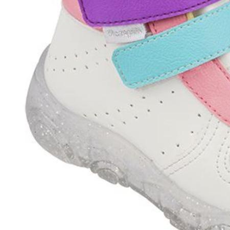 Skechers kids' lumi-luxe-sparkle quest sneaker top