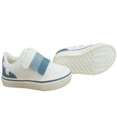 Tênis Infantil Klin Freestyle Kids BR/Azul Oceano/Denim Imagem de Tênis Infantil Klin Freestyle Kids BR/Azul Oceano/Denim