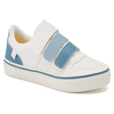 Tênis Infantil Klin Freestyle Kids BR/Azul Oceano/Denim Imagem de Tênis Infantil Klin Freestyle Kids BR/Azul Oceano/Denim