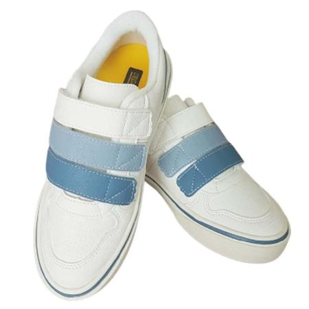 Tênis Infantil Klin Freestyle Kids BR/Azul Oceano/Denim Imagem de Tênis Infantil Klin Freestyle Kids BR/Azul Oceano/Denim