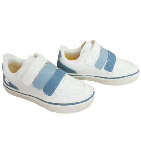 Tênis Infantil Klin Freestyle Kids BR/Azul Oceano/Denim Imagem de Tênis Infantil Klin Freestyle Kids BR/Azul Oceano/Denim