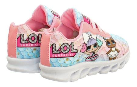 Imagem de tenis infantil led luzinha boneca lol feminino meninas