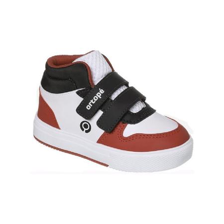 T nis Infantil Masculino Botinha Vermelho Ortop T nis Infantil