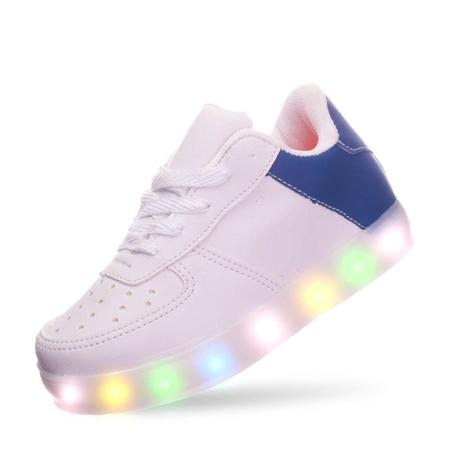 Tenis infantil com luzes de led 2025