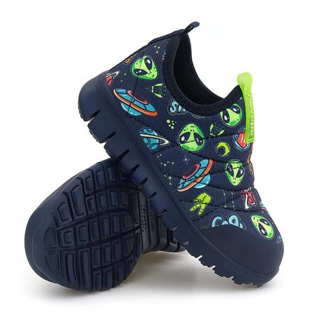 Tênis Infantil Masculino Novopé Alienígena Marinho - 9900101 Imagem de Tênis Infantil Masculino Novopé Alienígena Marinho - 9900101