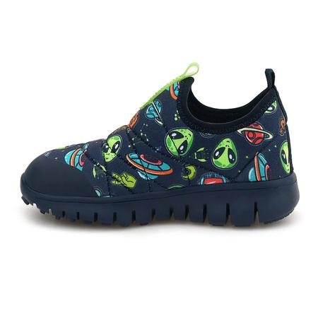 Tênis Infantil Masculino Novopé Alienígena Marinho - 9900101 Imagem de Tênis Infantil Masculino Novopé Alienígena Marinho - 9900101