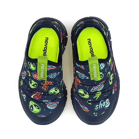 Tênis Infantil Masculino Novopé Alienígena Marinho - 9900101 Imagem de Tênis Infantil Masculino Novopé Alienígena Marinho - 9900101