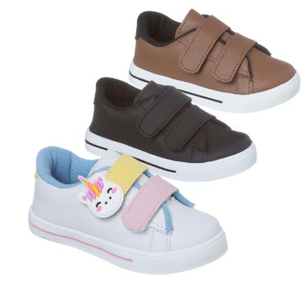 T nis Infantil Menina Menino Casual Sapatenis Leve Confort vel