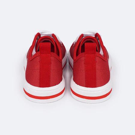 T nis Infantil Menina Pampili Easy Vermelho Macio T nis Infantil