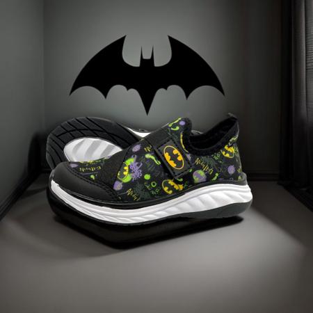 Tenis Infantil Menino Casual Conforto Via Vip Batman Imagem de Tenis Infantil Menino Casual Conforto Via Vip Batman