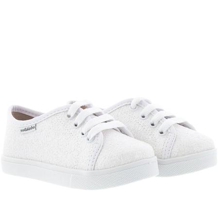 Tênis infantil molekinha hotsell com glitter branco