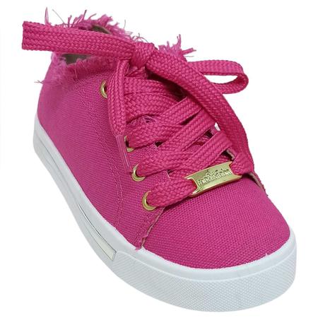 Tênis Infantil Molekinha Feminino Lona Sider Casual Imagem de Tênis Infantil Molekinha Feminino Lona Sider Casual