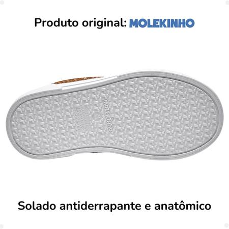 Imagem de Tênis Infantil Molekinho Casual In Branco Off