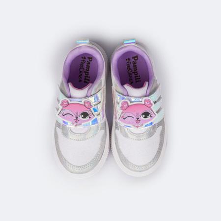 T nis Infantil Pampili Dots Menina T nis Infantil Magazine Luiza