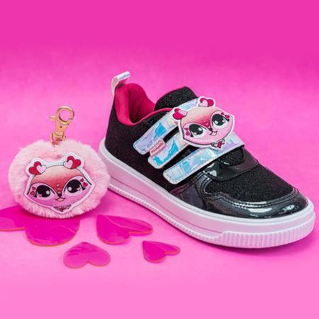 T nis Infantil Pampili Dots Menina T nis Infantil Magazine Luiza