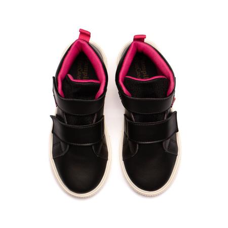 Tênis Infantil Pampili Up Menina Preto/Pink Imagem de Tênis Infantil Pampili Up Menina Preto/Pink