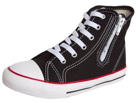 Tênis Converse All Star Cano Alto Preto Infantil 129126