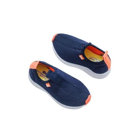 Tênis Kidy Infantil Respitec Menino Slip On 436-0003 Imagem de Tênis Kidy Infantil Respitec Menino Slip On 436-0003