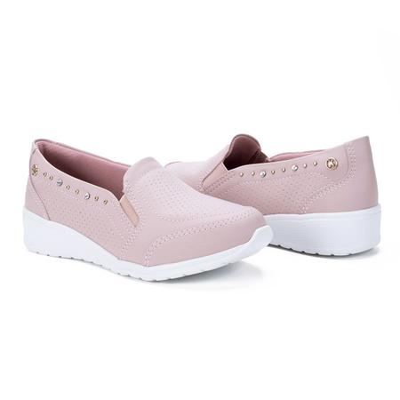 Imagem de Tênis Kolosh Feminino Slip-On Calce Fácil Rose