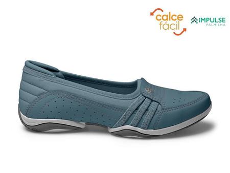 Imagem de Tenis Kolosh Feminino Slip On Linha Conforto AZUL