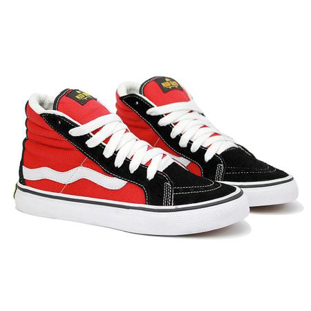 Tênis Mad Rats Hi Top Vermelho