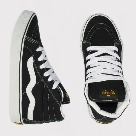 MAD RATS HI-TOP (preto/branco)