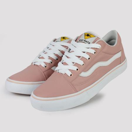 Seu Estilo, Sua Cor: Tênis Old Skool Rosa Mad Rats