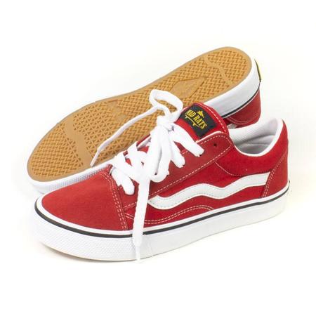 Tenis Mad Rats Old School Vermelho - Lace Sneakers