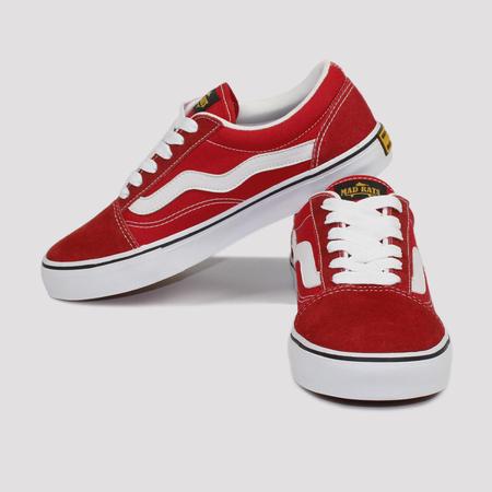 Tenis Mad Rats Old School Vermelho