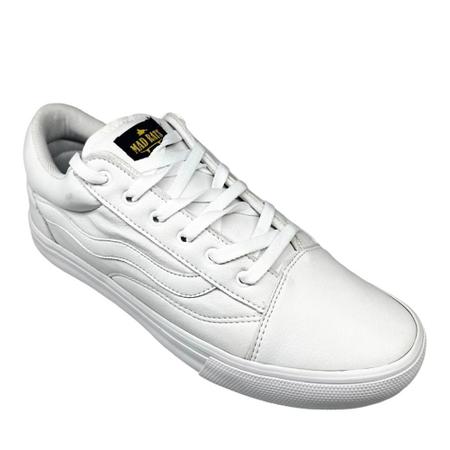 TÊNIS MAD RATS OLD SCHOOL PU BRANCO