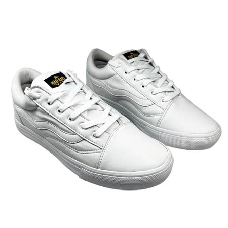 TÊNIS MAD RATS OLD SCHOOL PU BRANCO